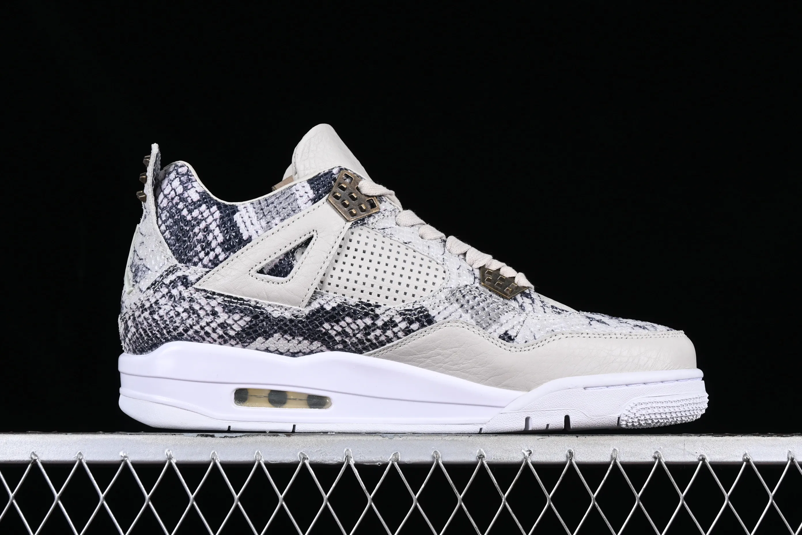 All categories Air Jordan Jordan series basketball shoes Air Jordan 4 Air Jordan 4 Premium "Snakeskin" AJ4 Joe 4 python pattern 819139-030